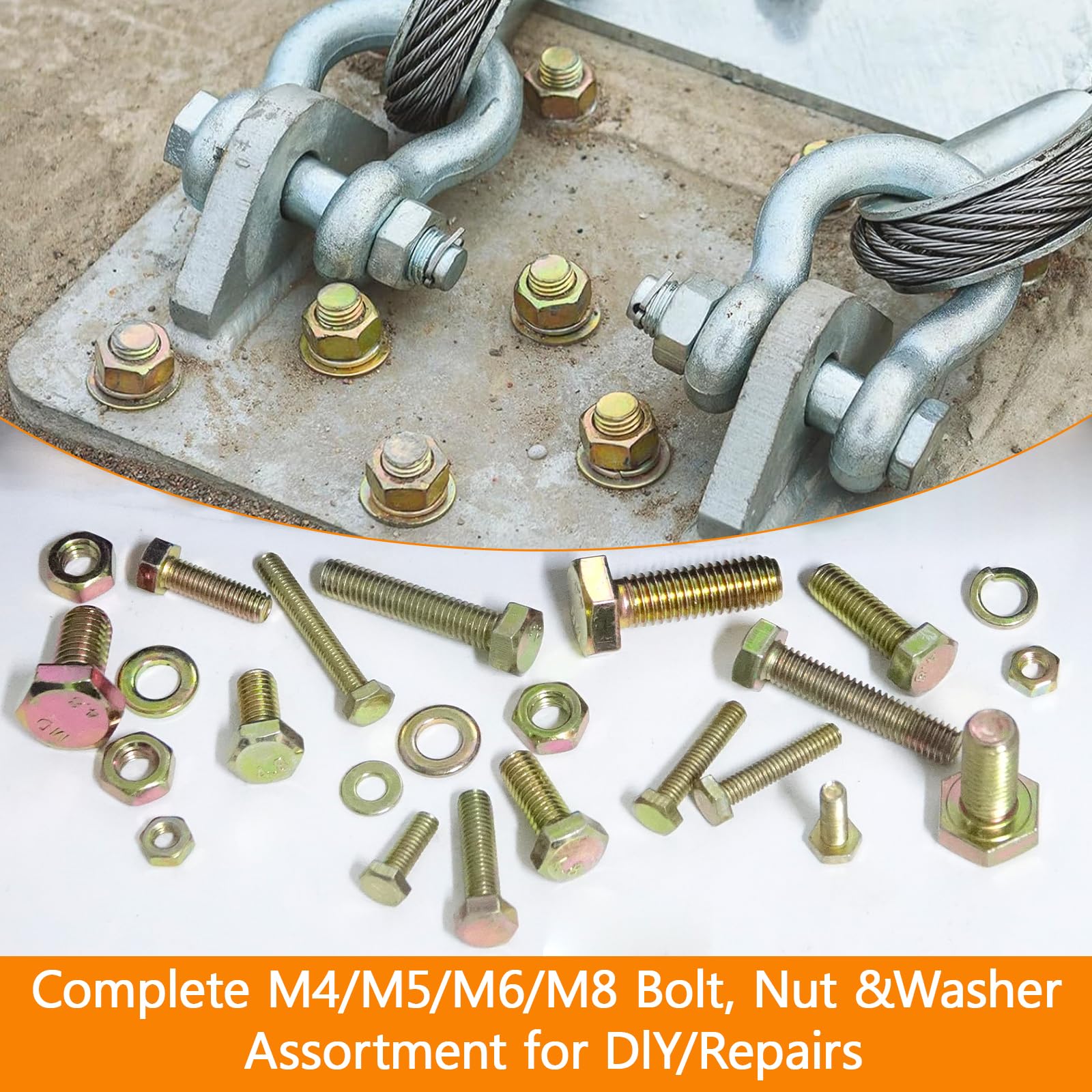 1020 Bolt Assortment Kit - Metric Hardware for DIY -6