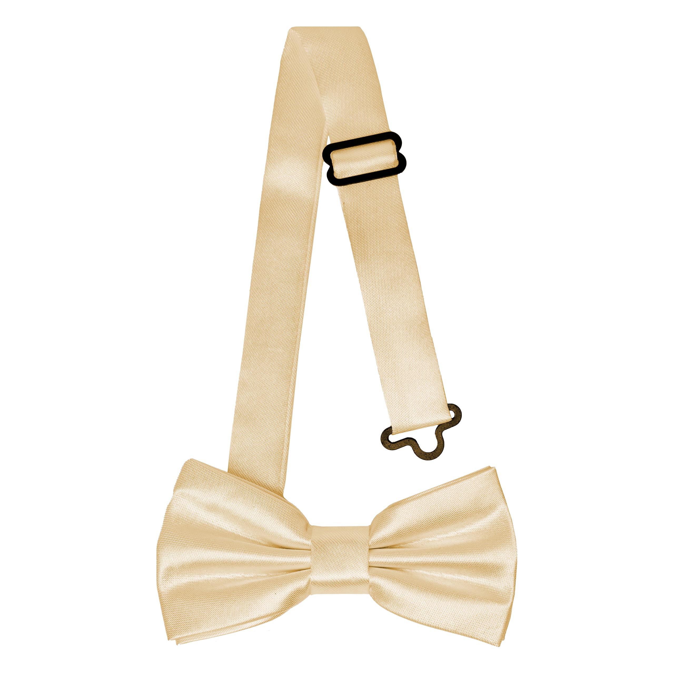 Ladeheid Kinder Jungen Fliege - Vorgebunden, Einstellbares Band, Glänzendes Design, Ideal für Hochzeit, Geburtstag, Einschulung - Strapazierfähig & Stilvoll Größe 10cm x 5cm BKS