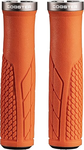 Miniatura 9 de COGSTER Elega - Agarres de goma ligeros para manillar de bicicleta, para bicicletas XC, MTB, BMX