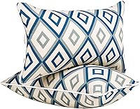 JMGBird Waterproof Outdoor Lumbar Pillows Set of 2 (12x20 Inch) with Inserts - Fade-Resistant, Durable Patio Cushions for Furniture