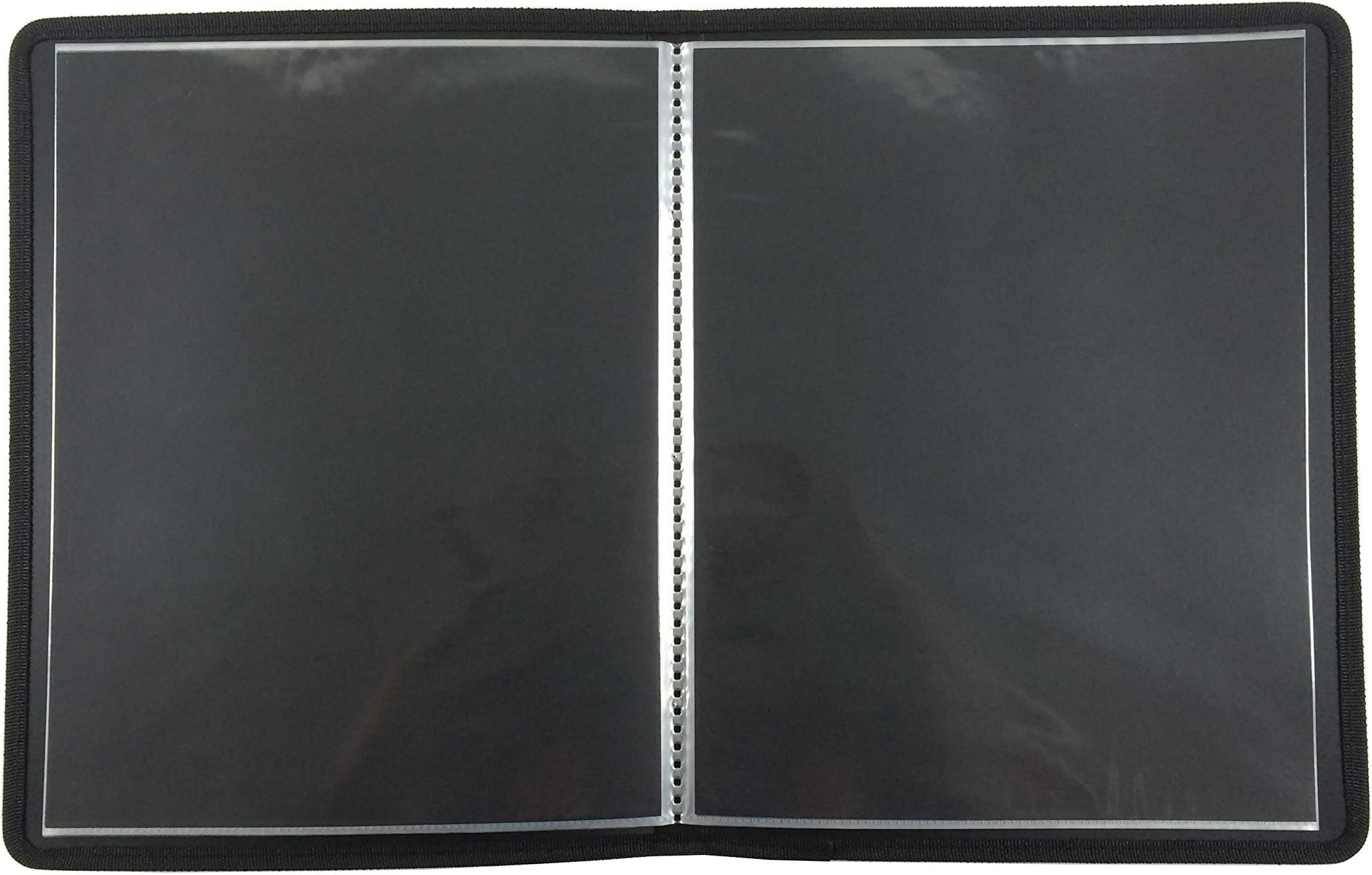 Filexec Products Art Presentation Book, 11"x17", 24Page/48 Views (93730),Black