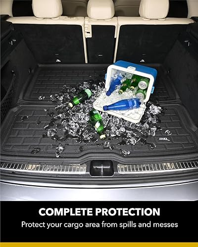 Miniatura 7 de 3D MAXpider Revestimiento de carga Kagu de ajuste personalizado (negro) para Mercedes-Benz GLA 250/AMG GLA35/45 2021-2023 - Revestimiento de carga