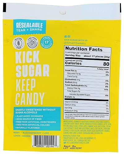 Miniatura 2 de SMART SWEETS Amigos de explosión agria 53 oz