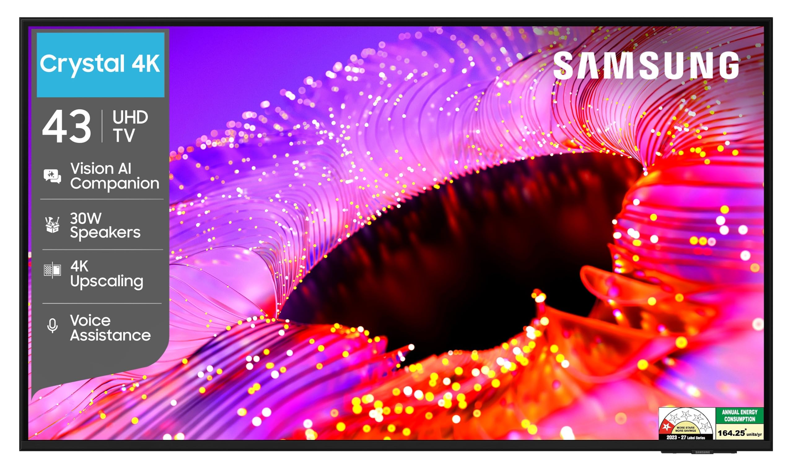 Samsung 43 inches Crystal UHD 4K Samsung Vision AI Smart TV UA43UE86AHULXL