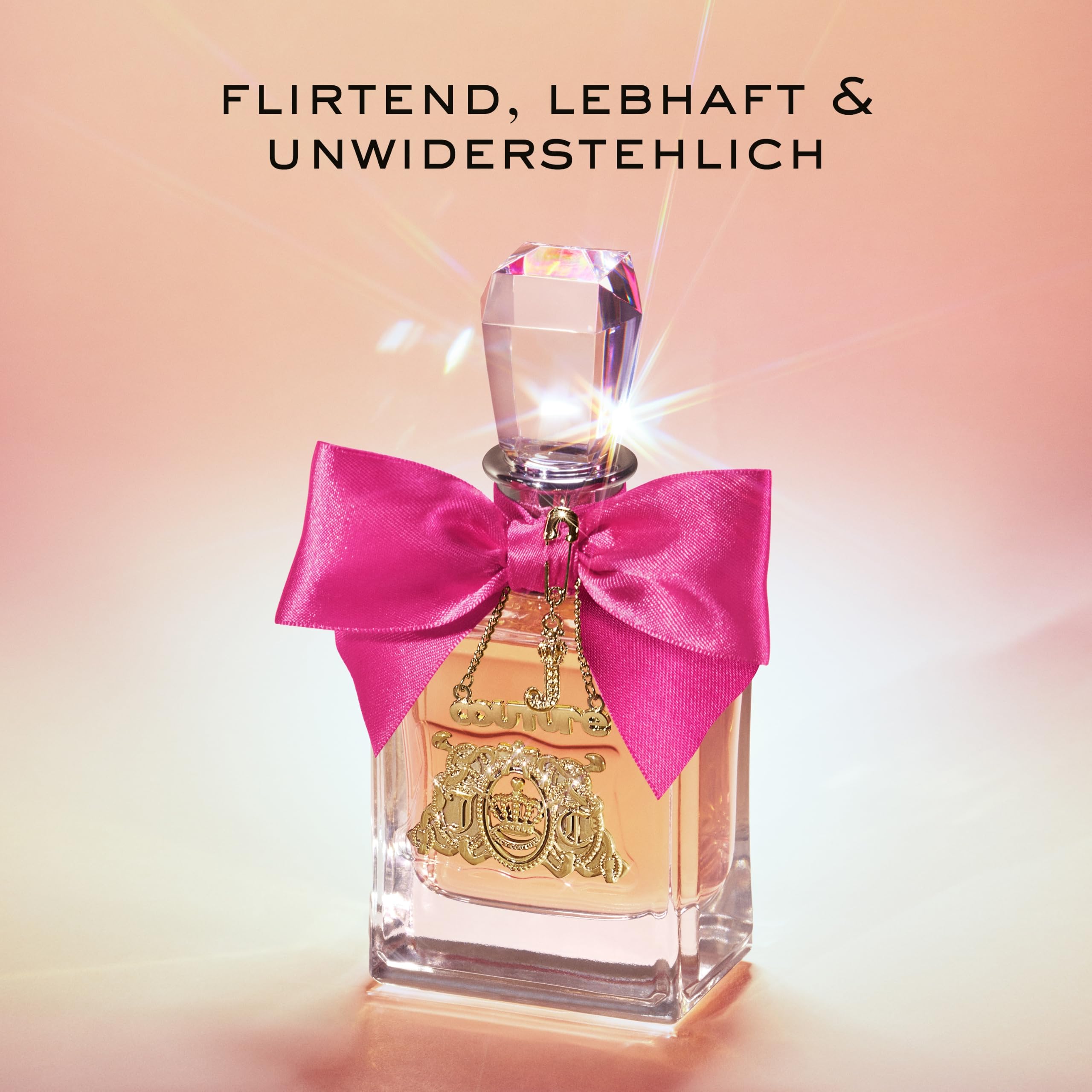 Juicy Couture - Viva la Juicy, Eau da Parfum, Blumiges, Feminines und Romantisches, mit Wilden Noten, süßes und leichtes Aroma, sorgt für ein angenehmes und frisches Gefühl, für Damen