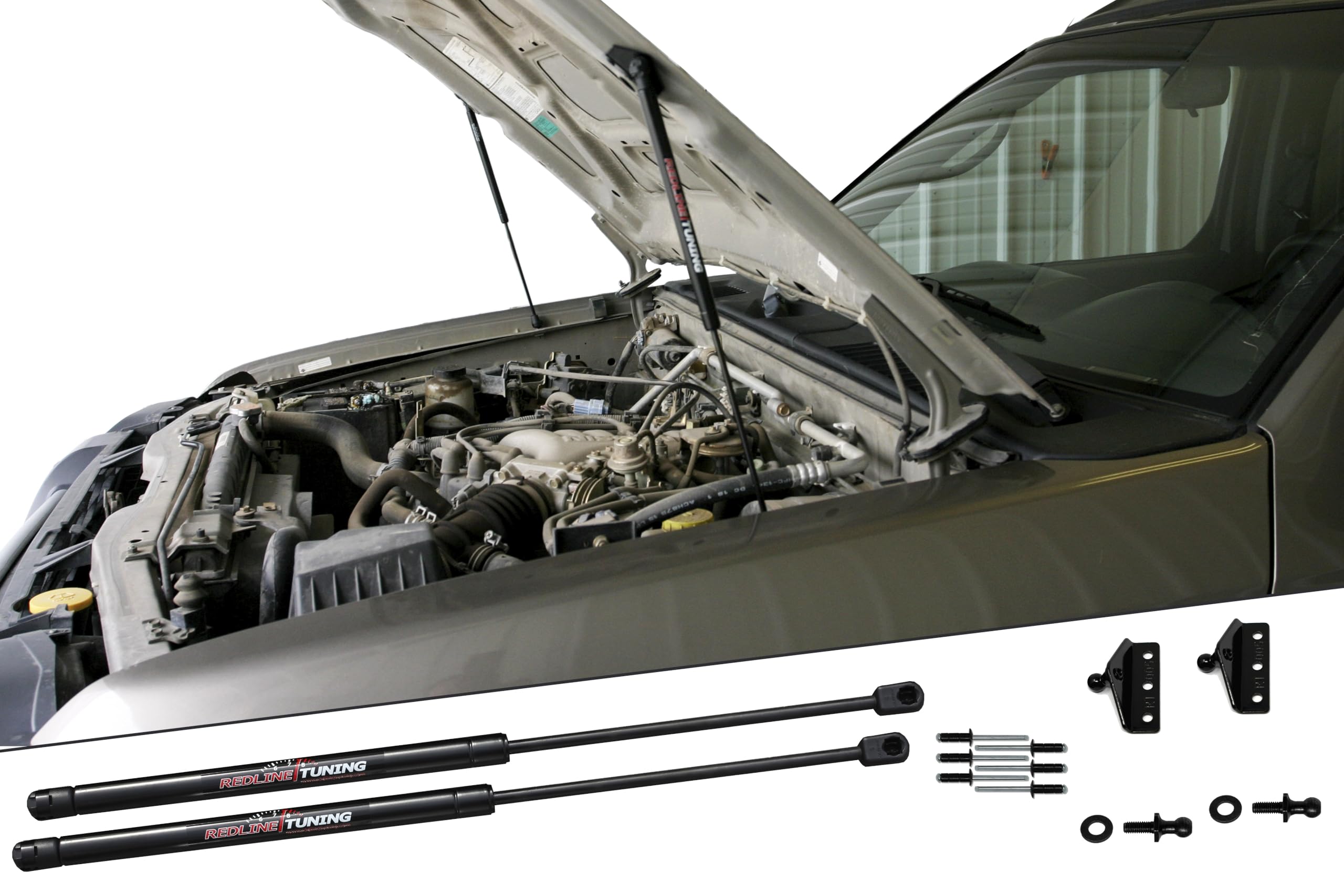 Amazon.com: Redline Tuning 21-31010-02 Hood Quicklift Plus Fits