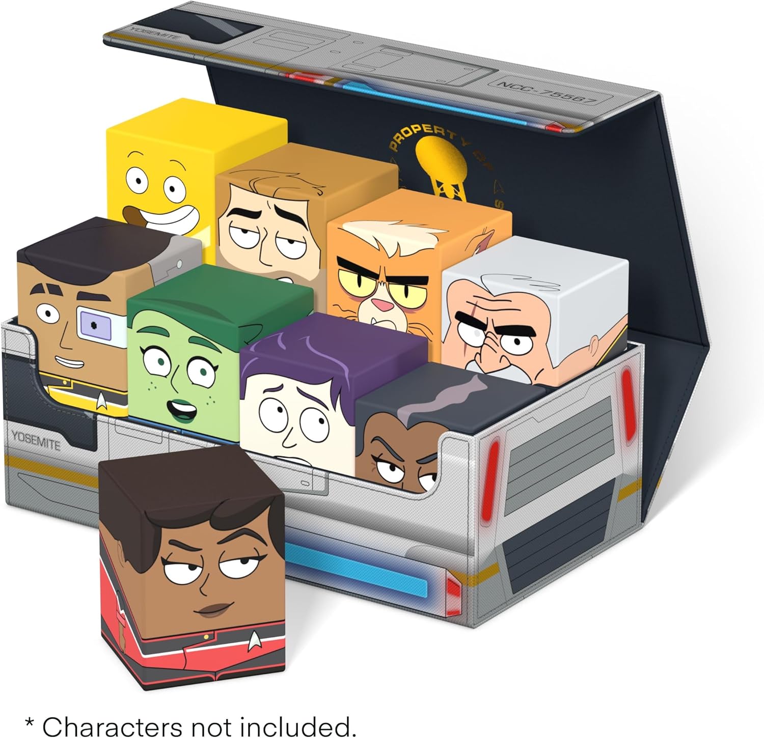 Ultimate Guard - Squaroes - Arkhive 800+ - Star Trek: Lower Decks - Collectors Case - Shuttlecraft Yosemite