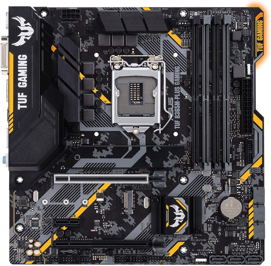 Prоmо 40% оƒƒ Asus TUF B365M-PLUS Gaming (Wi-Fi) LGA1151 (300 Series) DDR4 HDMI WiFi M.2 mATX Motherboard 🔥 Hоt Dеаlѕ Asus TUF B365M-PLUS Gaming (Wi-Fi) LGA1151 (300 Series) DDR4 HDMI WiFi M.2 mATX Motherboard