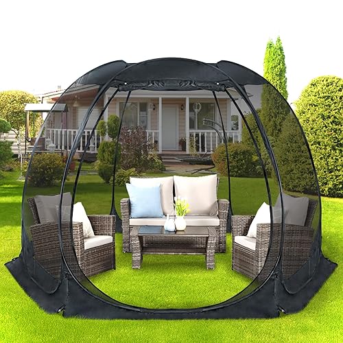 Pop Up Screen Tent House Room Instant Outdoor Camping Canopy