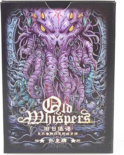 Sum-elyn Cartas de juego Colección de póquer Cthulhu Poker Rare Limited regalo para hombres o mujeres ideal para magia juegos de cartas y fiestas 1