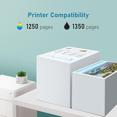 Miniatura 3 de PACAVA Cartuchos de tóner 206A (con chip) para cartuchos de tóner HP 206A, paquete de 4 cartuchos de tóner 206X W2110A W2110X para Laserjet Pro MFP