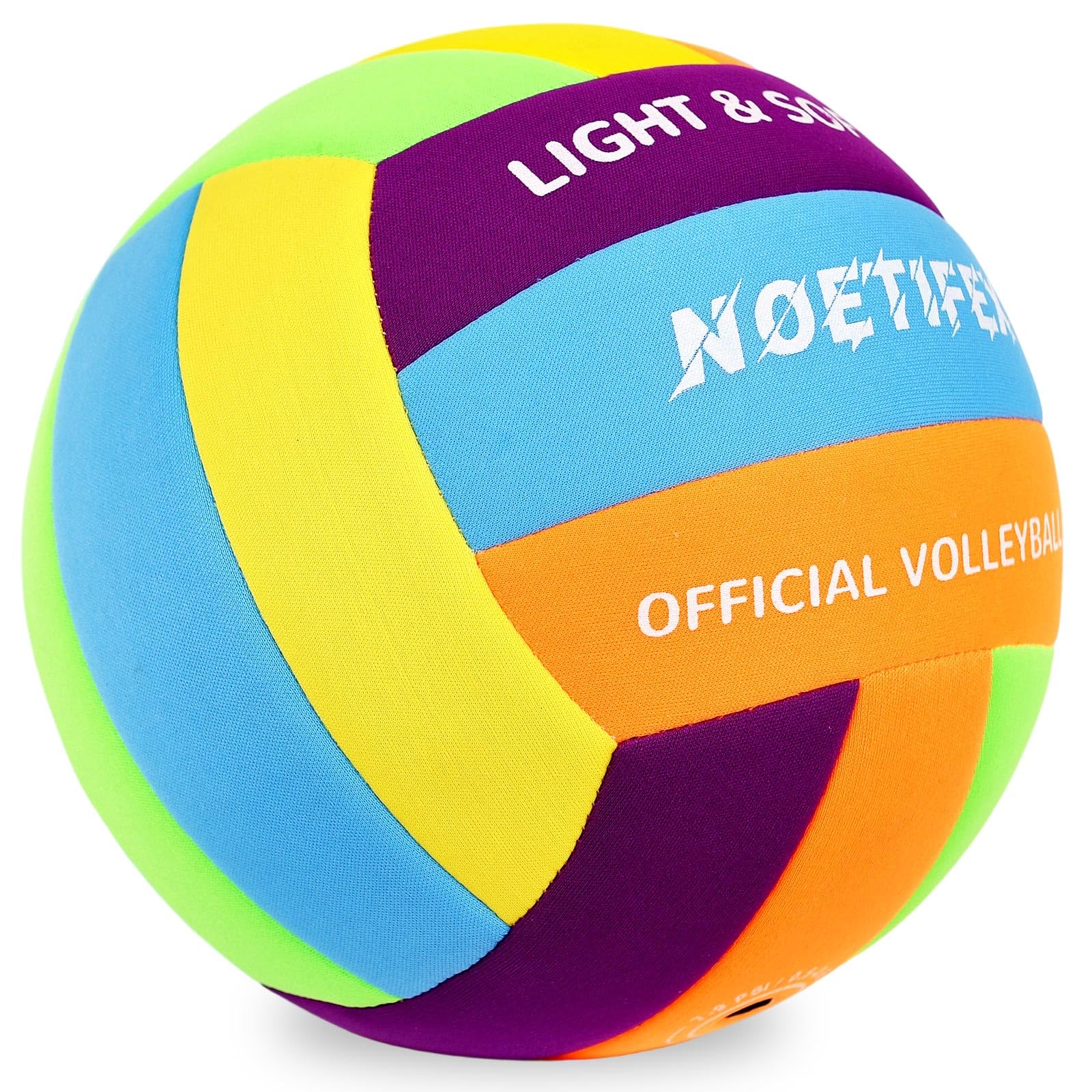 Molten Super Touch Volleyball, Red, White, Blue