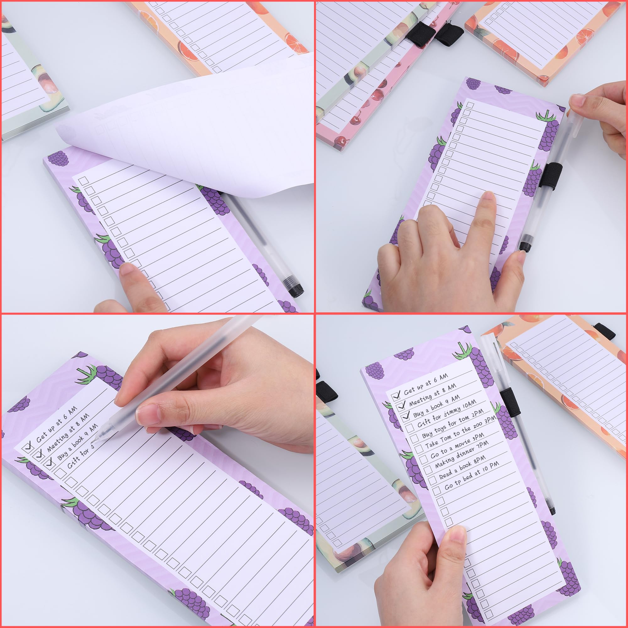 Bloc Planificateur Hebdomadaire Volumoon 60 Feuilles - Détachable Et Non Daté