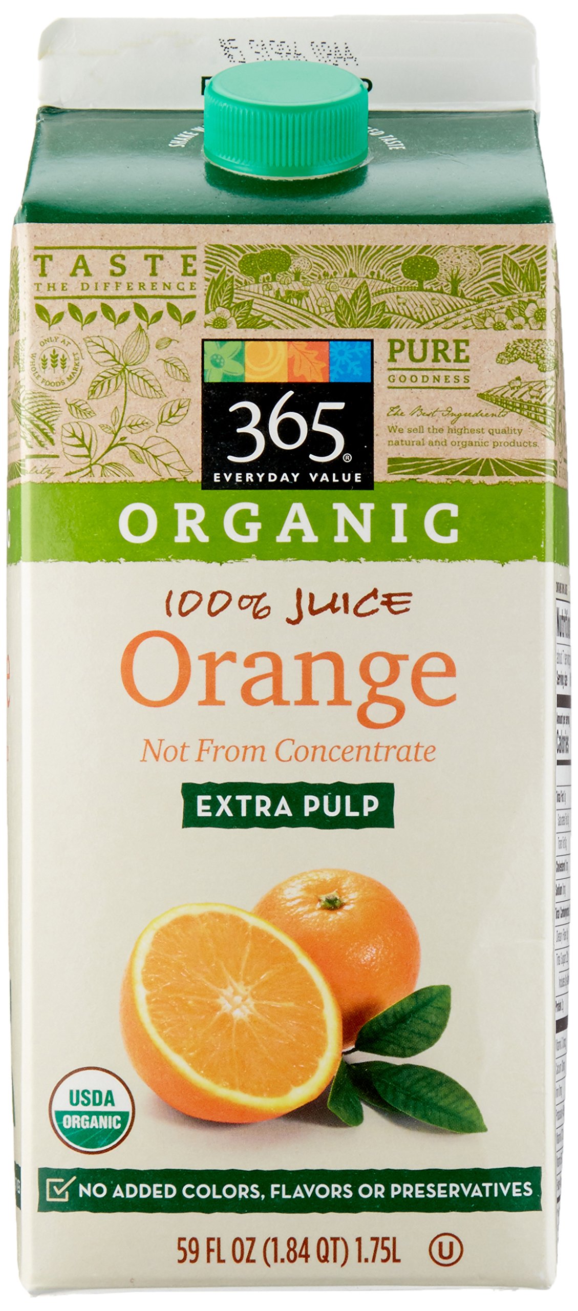 365 By Whole Foods Market Juice Orange Extra Pulp Not Desertcart