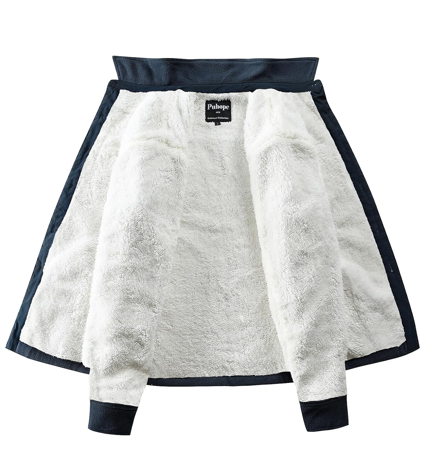 Puhope Jaqueta masculina de lã polar com forro de sherpa quente para homens, jaqueta grossa de botões com vários bolsos em promoção! Veja a oferta e mais achadinhos de Jaquetas & Casacos 2 Hoje é o melhor dia para comprar Puhope Jaqueta masculina de lã polar com forro de sherpa quente para homens, jaqueta grossa de botões com vários bolsos com aquele preço maroto! Promoção! Aproveite a oferta! 2