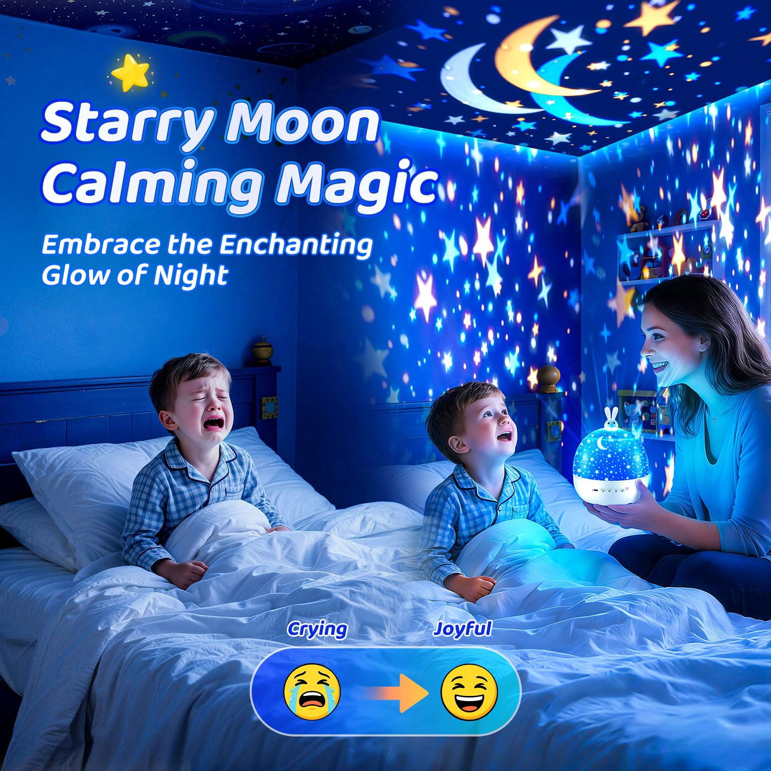 One Fire Dinosaur Night Light Projector, with 15 Films & Bluetooth Music and Remote-Controlled Dino Night Light, Rechargeable Star Projector for Kids, Dino Decor Dinosaur Gifts for Boys. - Image 6