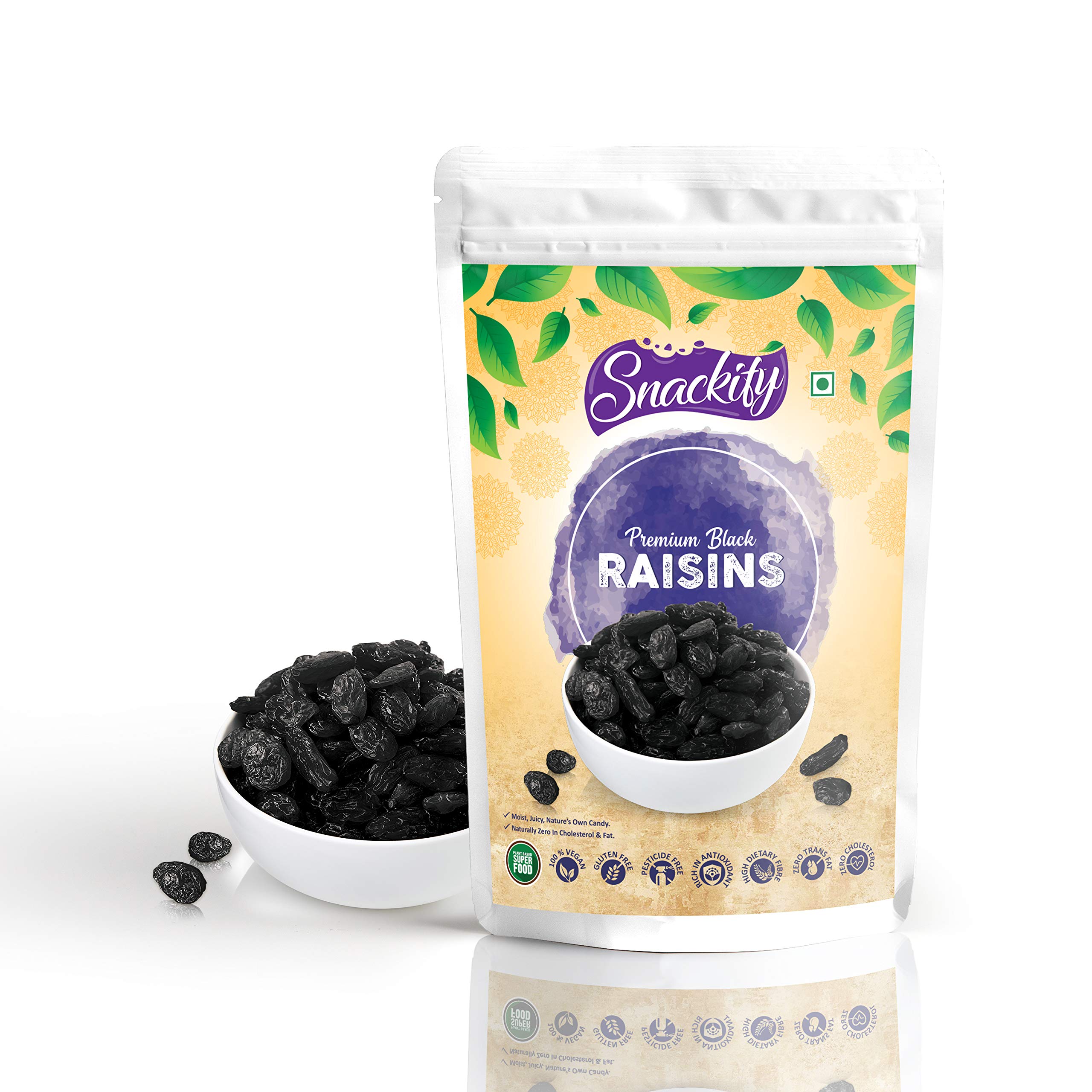 Snackify, Dry Fruit Premium Black Raisins Kismis with Seeds , 1000 gram (B08NHB5T9D) Amazon Price History, Amazon Price Tracker