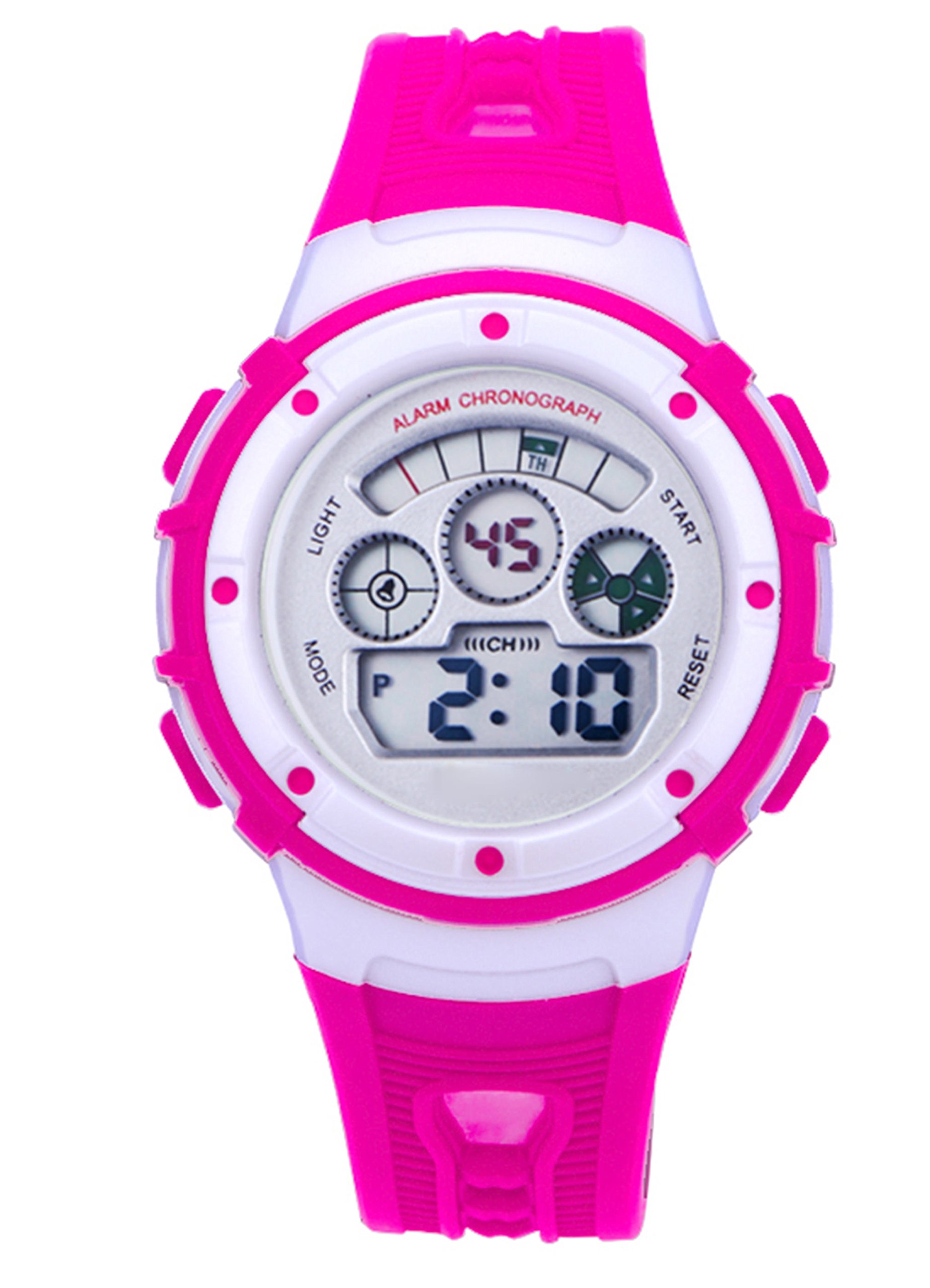 Time Up Digital Sports Dial Alarm Chronograph Cold Backlight Feature Sports Watch for Kids-KMR-8556096-8 (B07DP3L79H) Amazon Price History, Amazon Price Tracker
