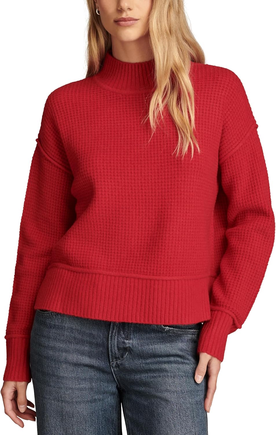 Lucky Brand Women's Mock Neck