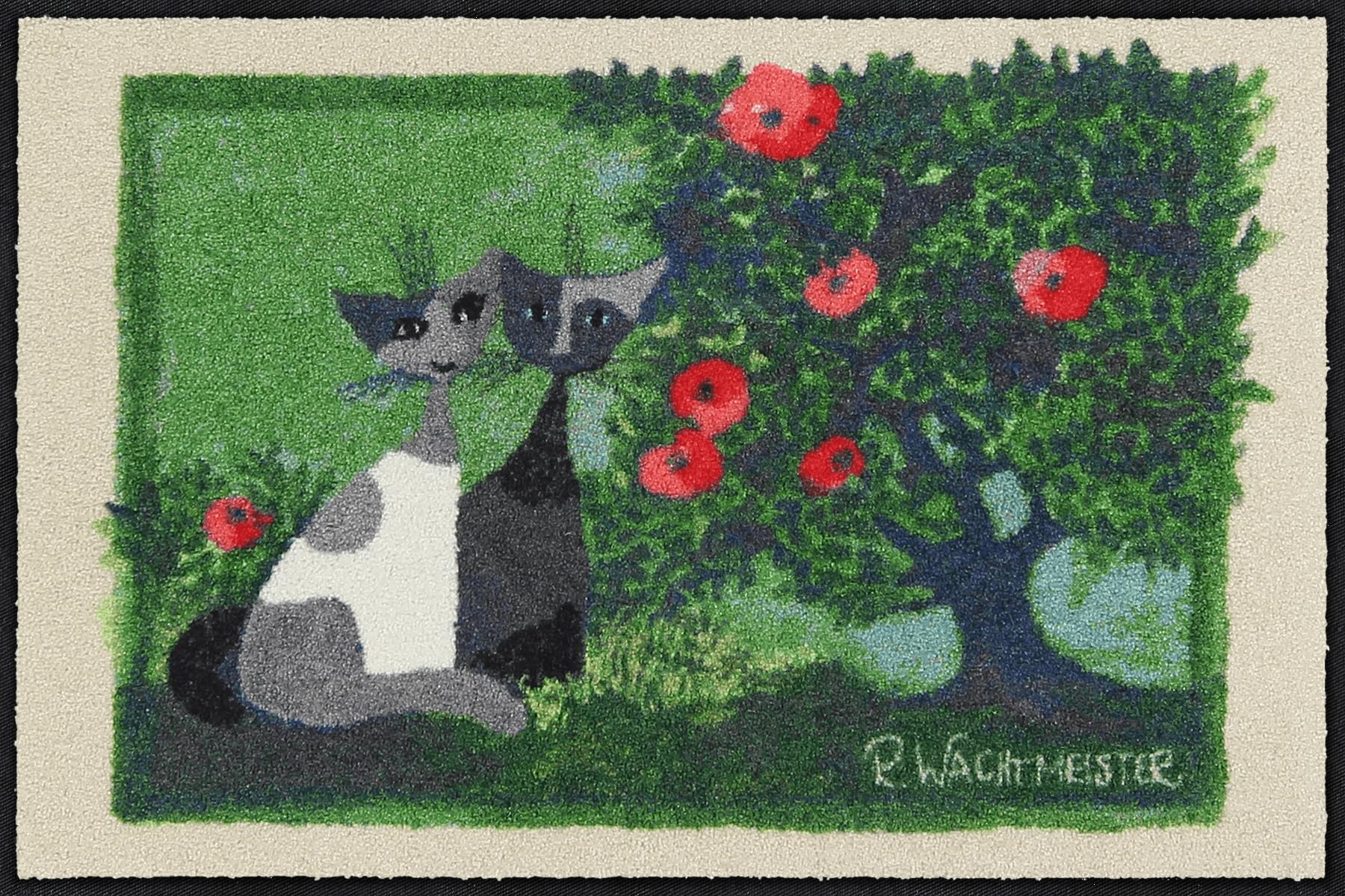 Salonloewe Fussmatte Adamo ed Eva I Schmutzfangmatte & Fußabtreter für Innen 50 x 75 cm