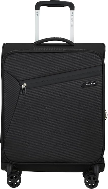 Samsonite Litebeam - Spinner S, Hand Luggage, 55 cm, 39 l, Black (Black)