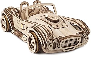 Ugears Drift Cobra Racing Car Puzzle: Build & Race