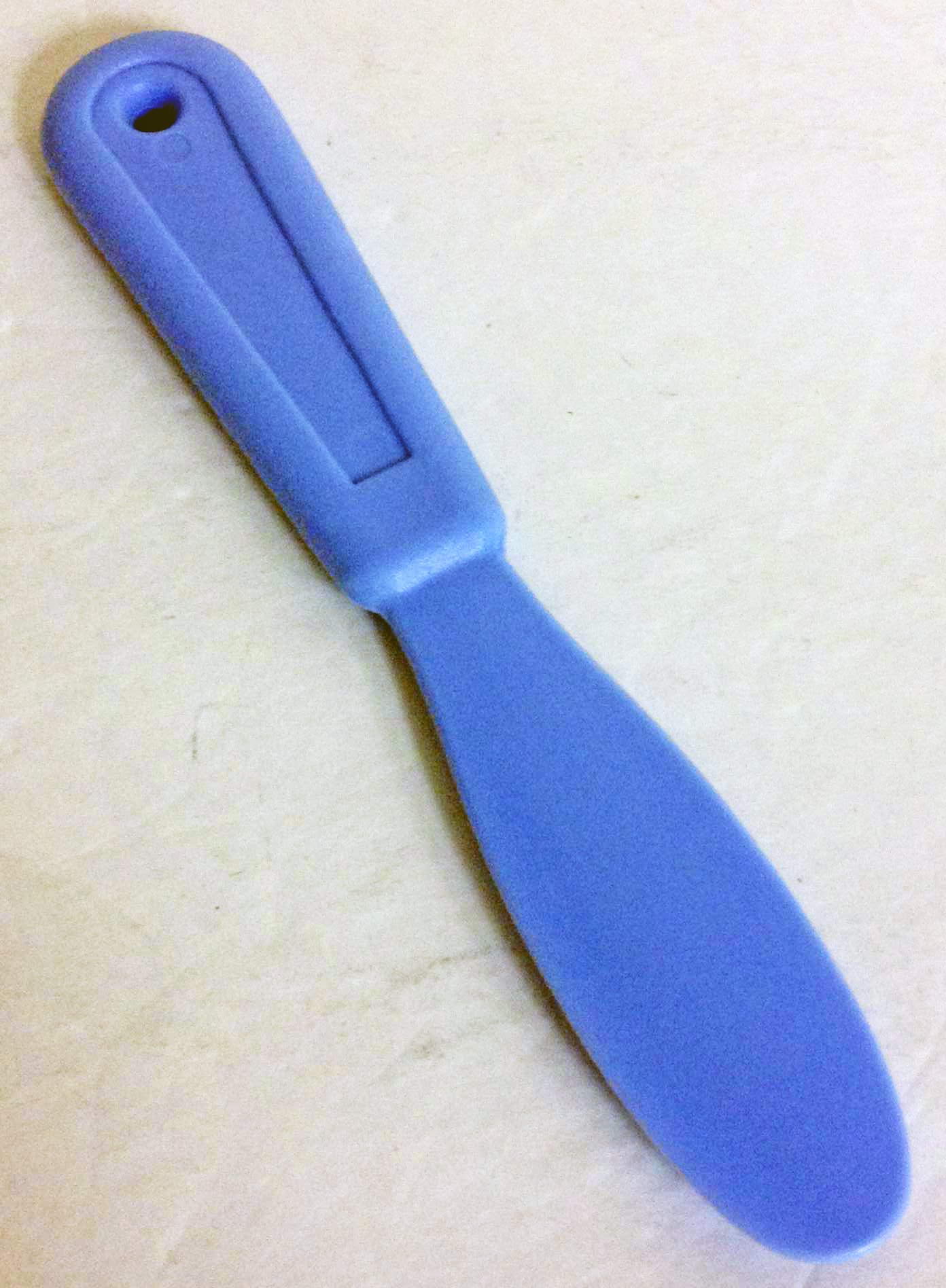 Plasdent 905SA-2C High Grade Plastic Alginate Spatula Blue 1/Pk