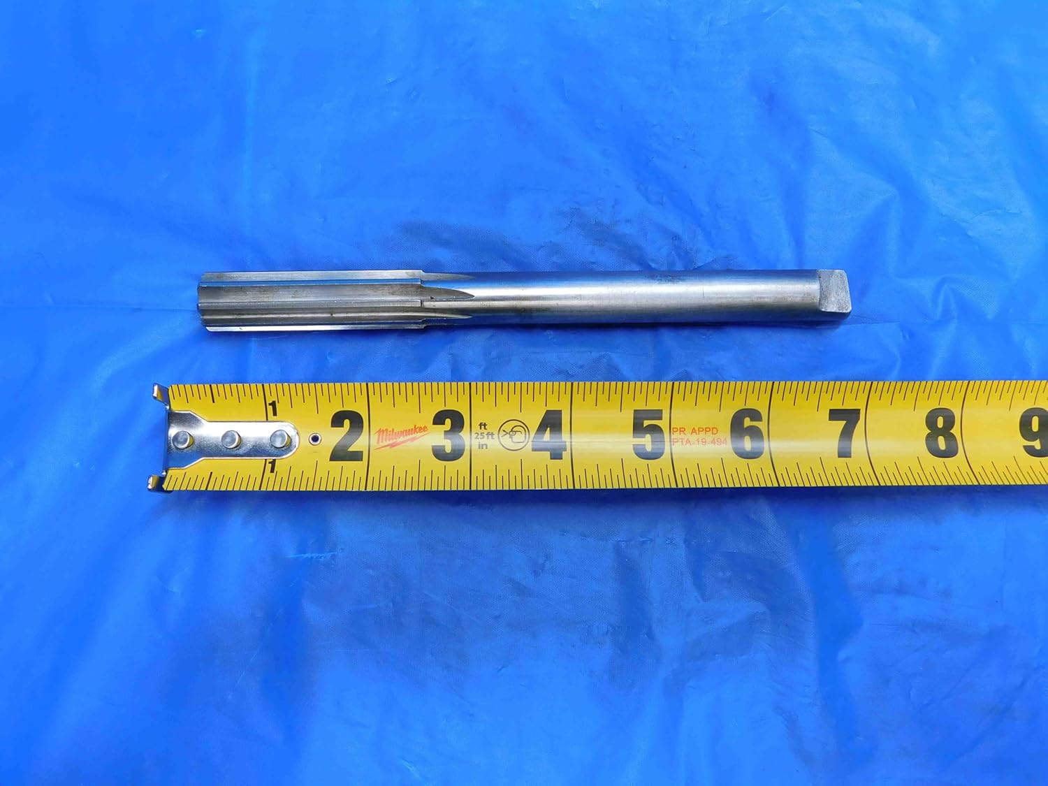 L&I 0.624 OD HSS Chucking Reamer 8 Flute .624 .6240 5/8 .6250 -.0010 Undersize - SR0366AR3