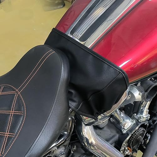 Miniatura 2 de HDBUBALUS Cubierta para tanque de gasolina para Harley Touring Street Electra Tri Glide Road King FLHR 1997-2023