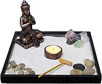 Vista 6 de Natures Mark Kit de decoración de mesa de jardín Zen con accesorios