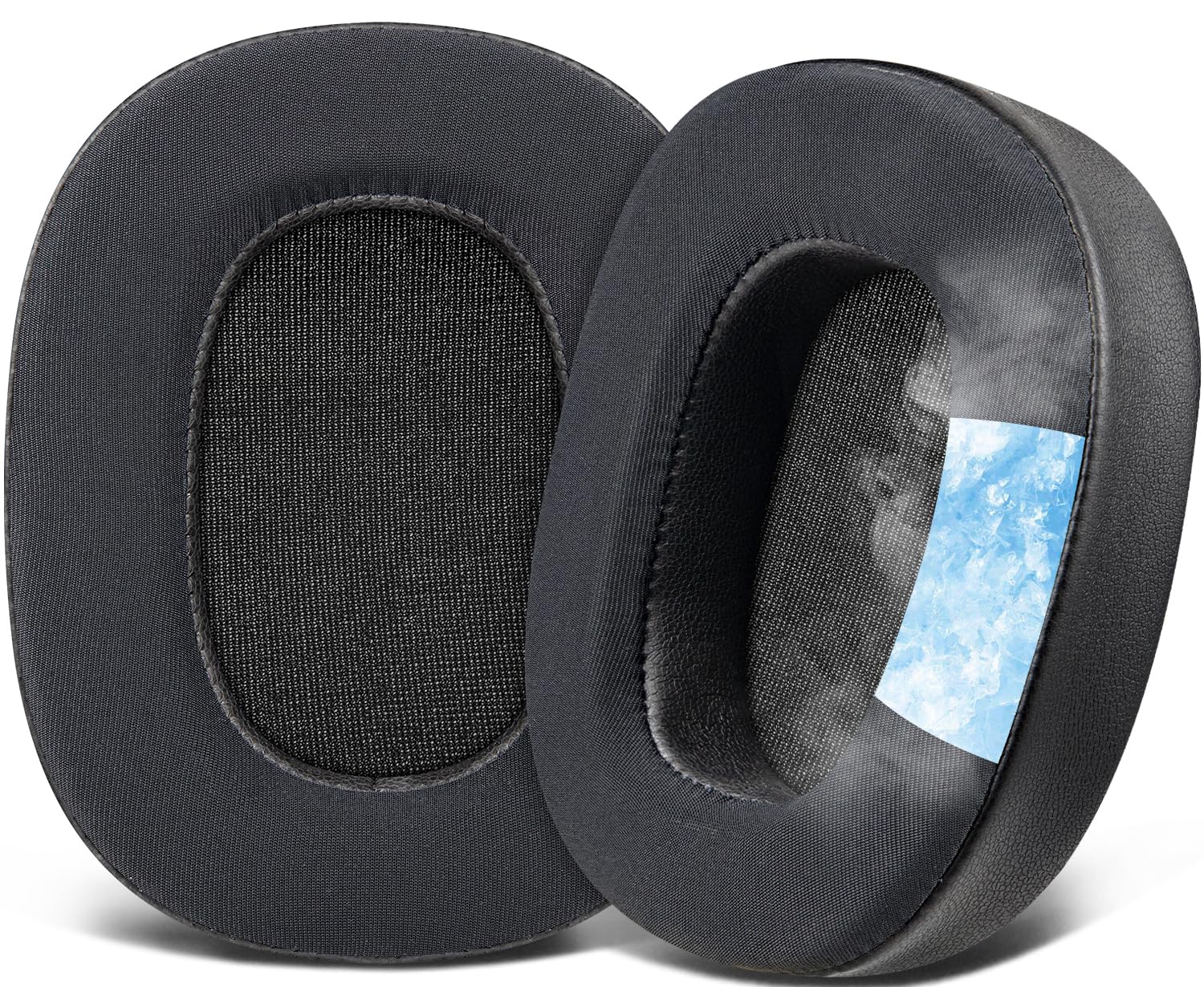 SOULWIT Earpads Replacement for AKG Pro Audio K361, K361BT, K371, K371BT Headphones, Ear Pads Cushions with High-Density Noise Isolation Foam - K361 CG Black