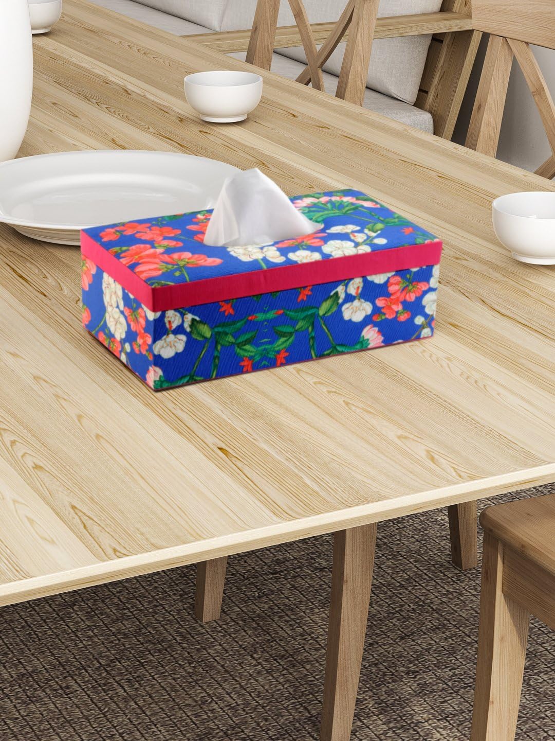 SEJ by Nisha Gupta Tissue Paper Box Holder/Rectangular Napkin Holder