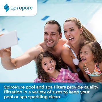SpiroPure Spa Filter for C-4970 817-7500 Pleatco PCAL75 Clarathon FC-2930