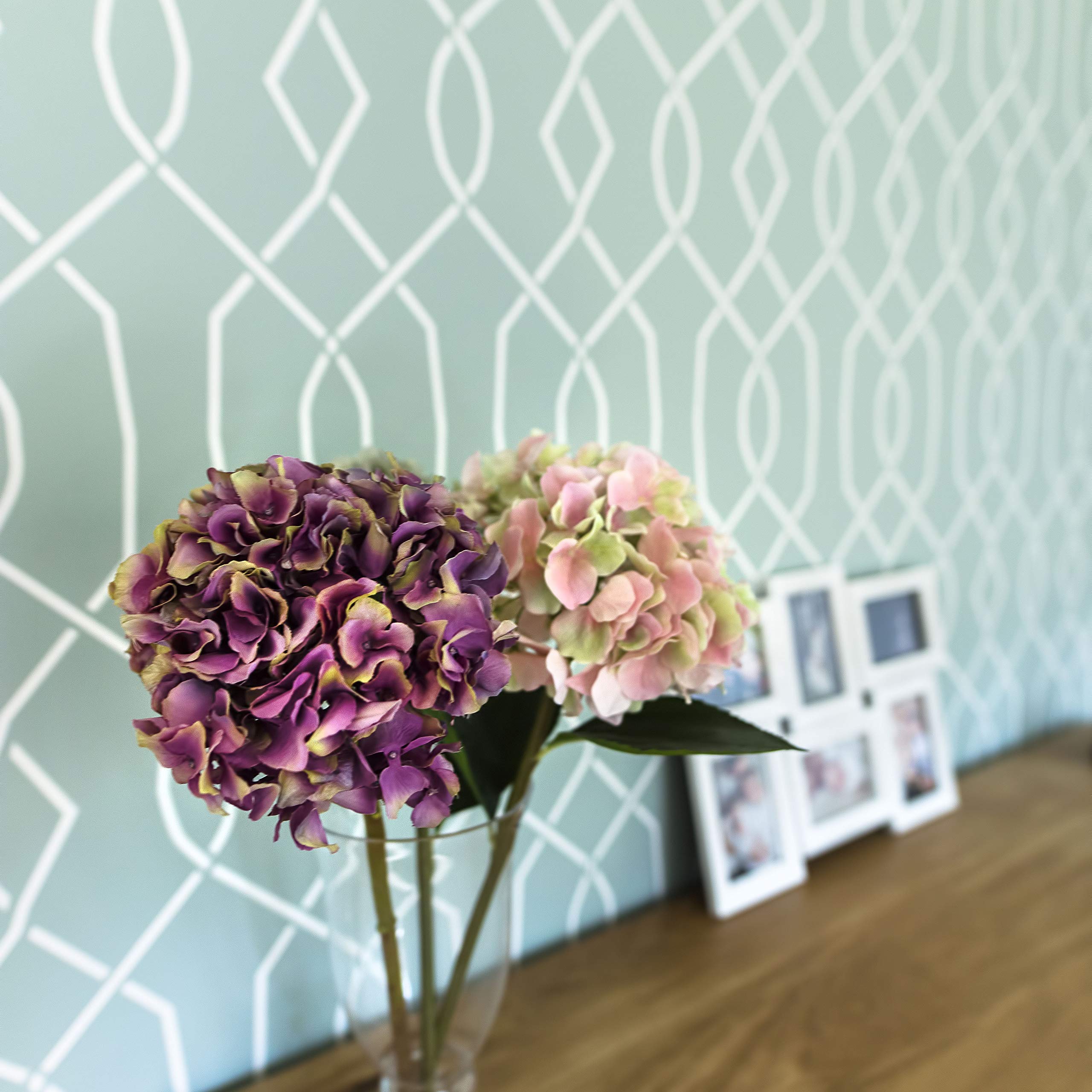 STENCILIT® Moorish Trellis Large Wall Stencil For Painting Improved