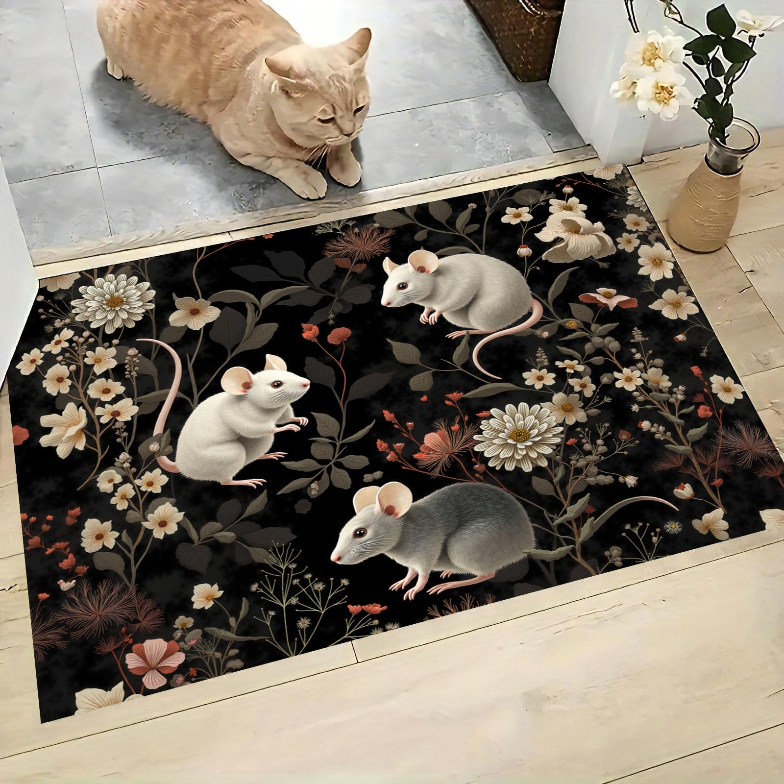 Paillasson entree antiderapant parfait pour embellir votre couloir et maison