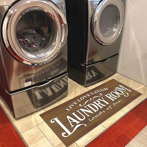 Miniatura 58 de Ukeler - Alfombra antideslizante, antifatiga, para cuarto de lavado, lavadero, baño, cocina