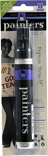 Miniatura 2 de Elmer's Painters - Marcador de pintura opaco, punta de cincel, negro, 1 unidad