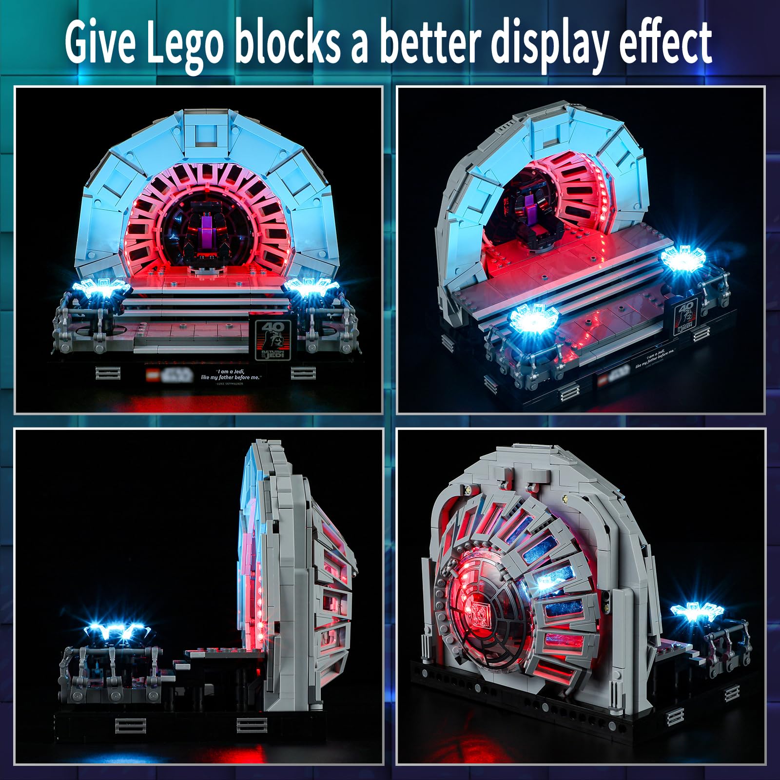 Amazon.co.jp: Vaodest LED ライト レゴ75352 スターウォーズ