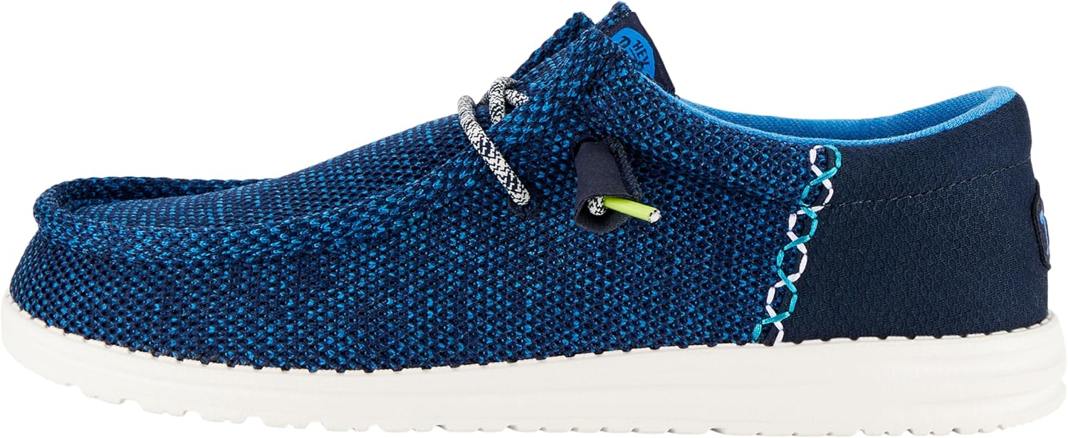 Hey Dude Men’s Wally Funk Open Mesh | Men’s Shoes | Men Slip-on Loafers | Comfortable & Light-Weight