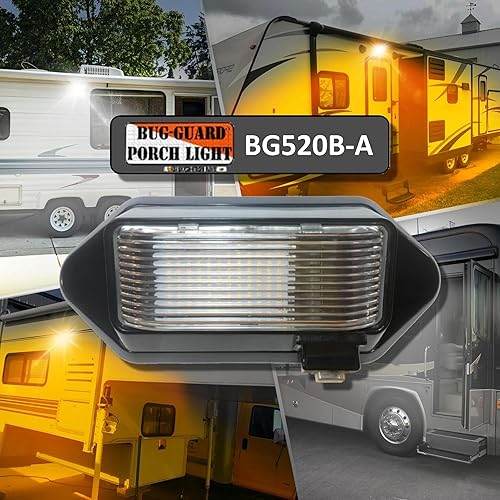 Miniatura 29 de BG520B-SB, toldo LED de doble color, de alto rendimiento, de larga duración con clasificación IP65, para porche con modos de color intercambiables