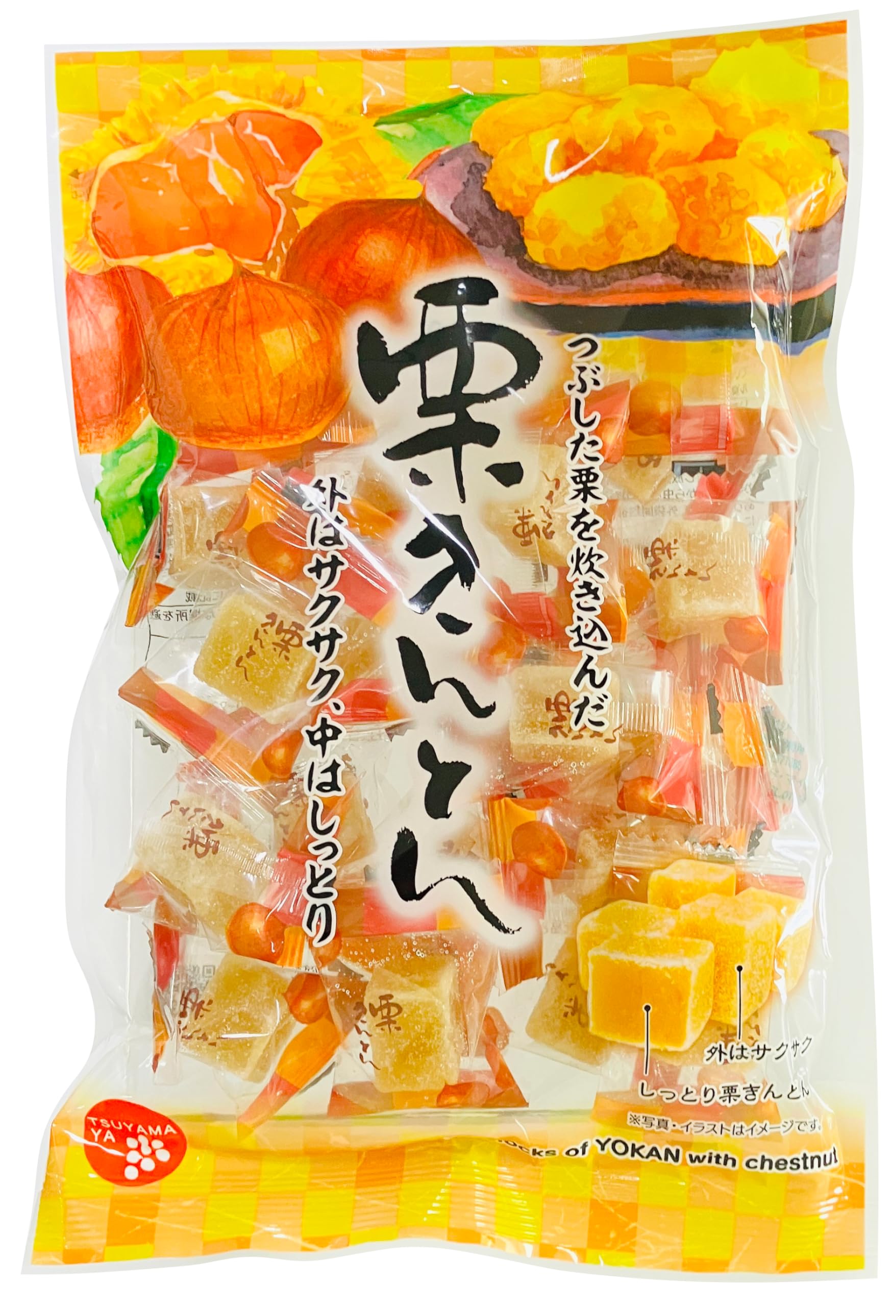 くるきんとん Amazon.co.jp: 津山屋製菓 栗きんとん 180g×6袋 個包装 一口サイズ