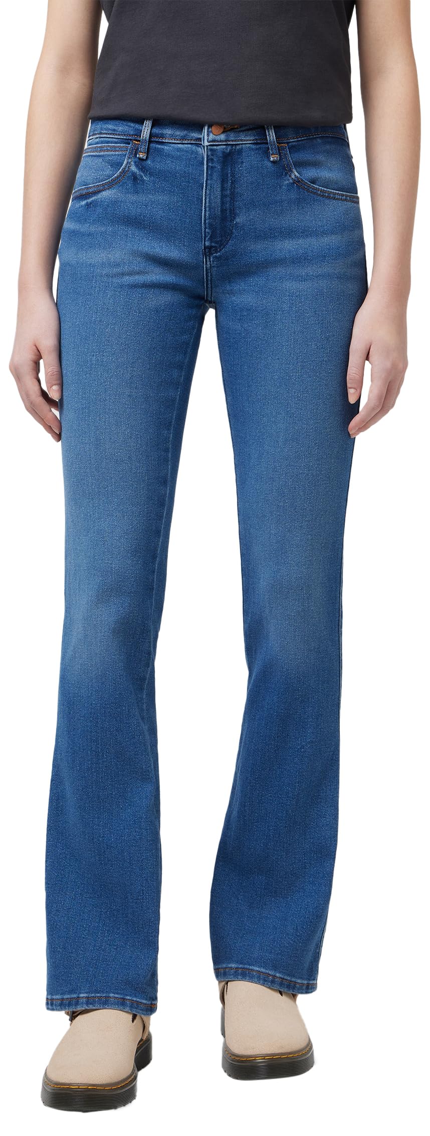 Wrangler Women's Bootcut Jeans, Camellia, 33W / 32L
