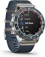 Vista 3 de Garmin MARQ Captain, Men's Luxury Tool Watch with Advanced Nautical Features, Track Wind Speed, Direction, Temperature and Tide Information