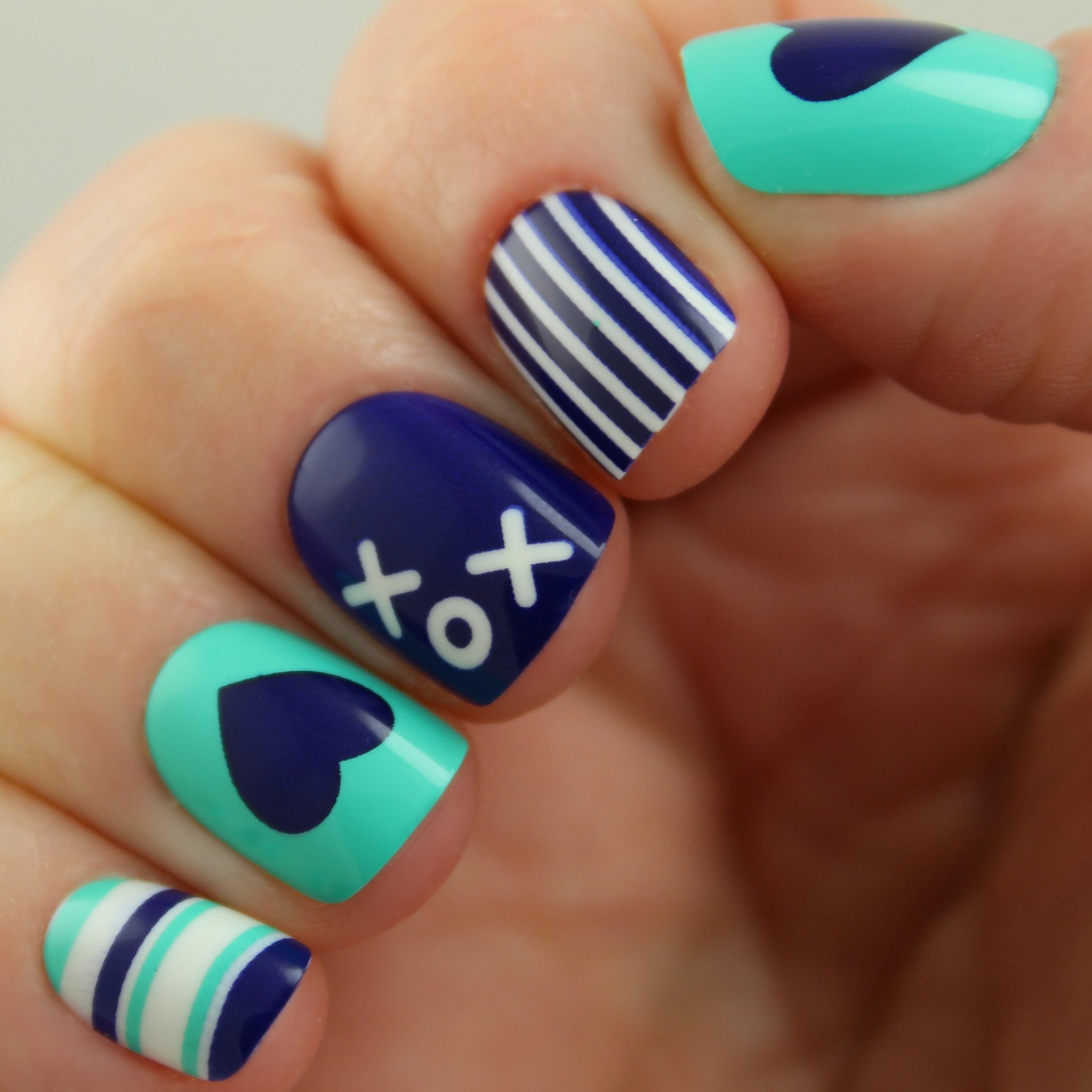 Amazon.com: Pretty Woman Designer Ultra Short Square Shape Nails
