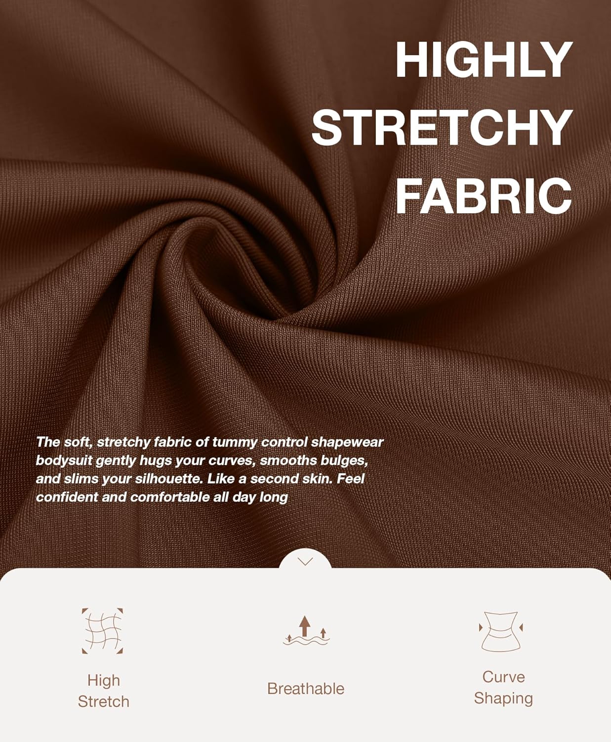 Lover-Beauty Shapewear Bodysuits for Women - Tummy Control Seamless Body Shaper Padded Thong - Image 7