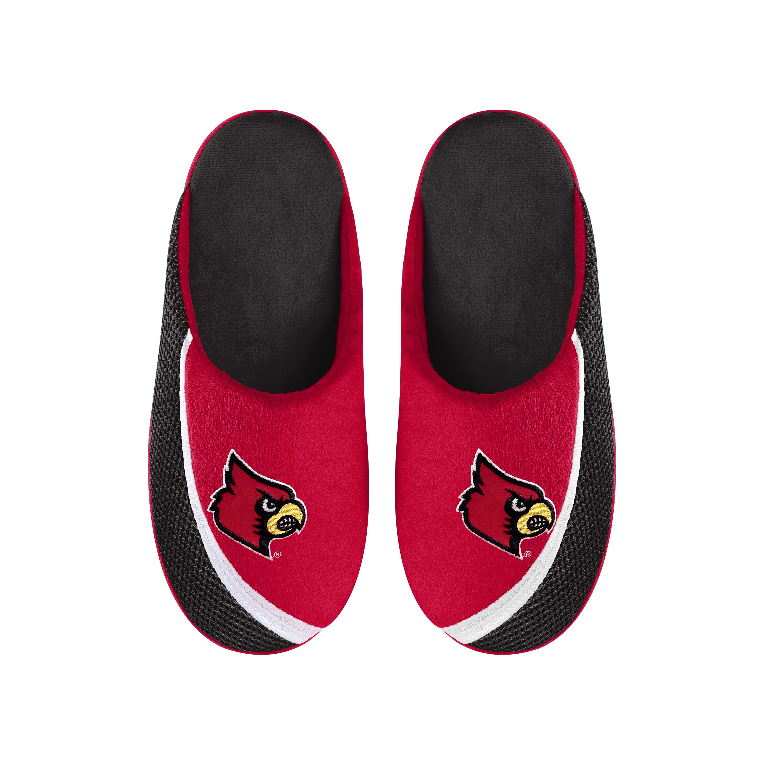 FOCO Men's NCAA 2022 Big Logo Color Edge Slipper