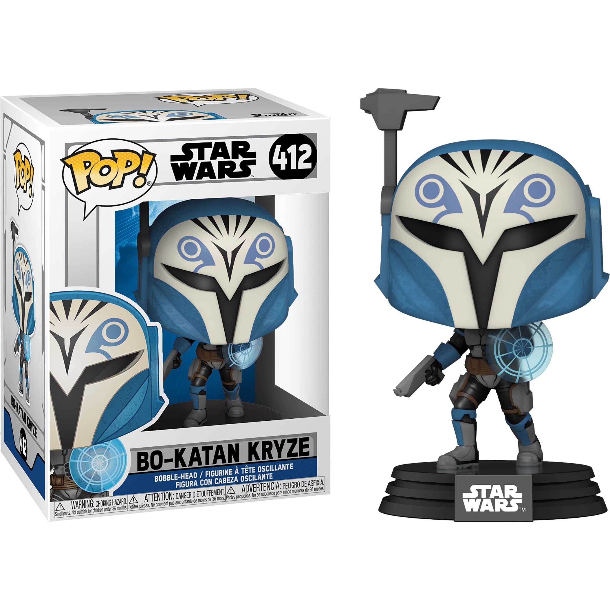 Bo-Katan Kryze Funko Pop! - Set Con Figura In Vinile E Protettore Di Plastica ToysDiva (463 - 54523 - B) - 2