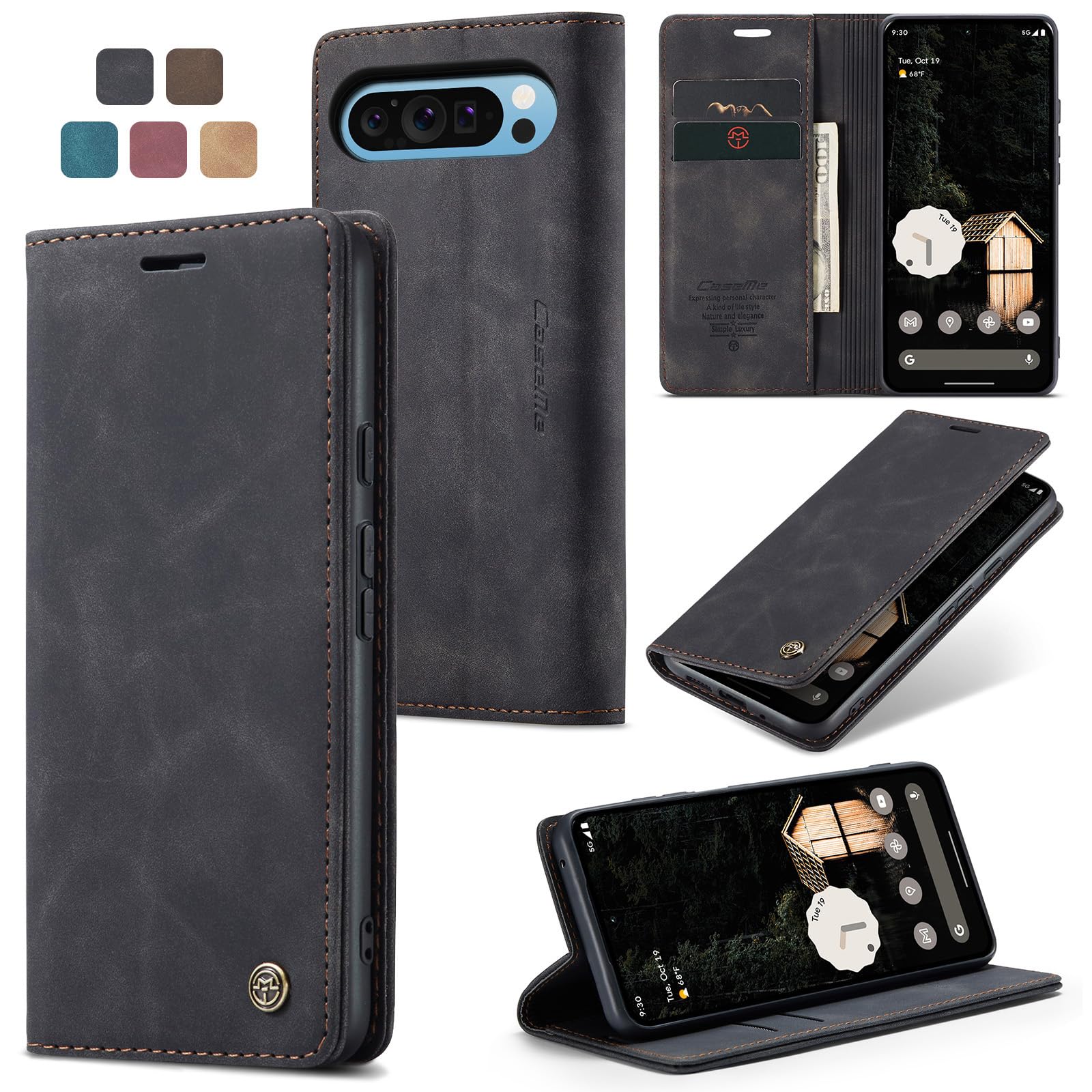 Cracedily for Google Pixel 9 Pro XL Case