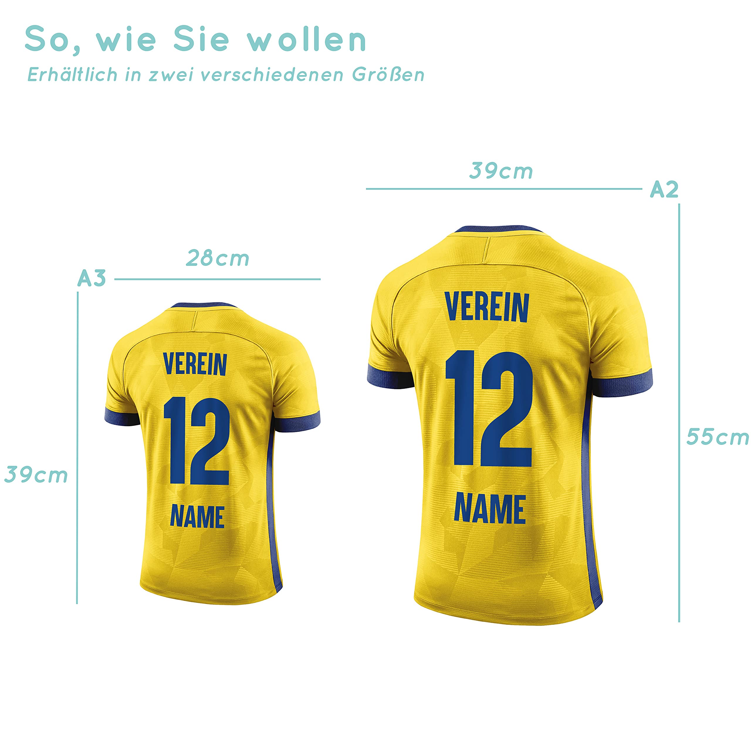 Elbeffekt Trikotlampe für Rhein-Neckar Fans aus Holz - personalisierbares Geschenk - schenke Dein individuellen Rhein-Neckar Fanartikel aus Echtholz