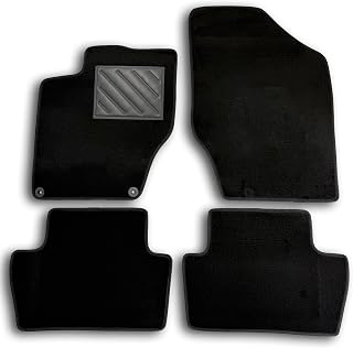 Custom Black Carpet Carpet,With Buttons and Reinforced Rubber Heel